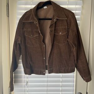 Brown Corduroy Jacket